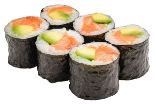 Maki sa lososom i avocadom
