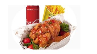 Lucky whole chicken meal