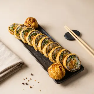 Жареный кимпаб с лососем (420г)