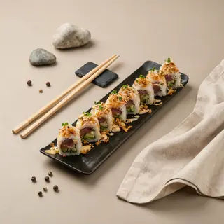 Кранч ролл со спайси соусом (270г)