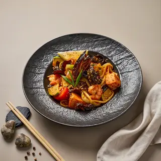 Лапша WOK с морепродуктами (440г)