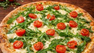 Pizza tonda  maionese fredda