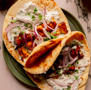 N.07 Malai tikka tandoori naan