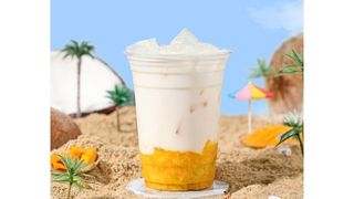 Mango latte tapioca