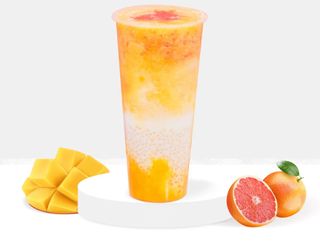 Hladna mango sago krema sa pomelom