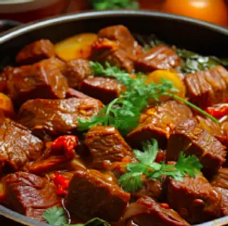 Manzo stufato con patate