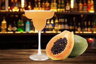 Margarita frozen papaya