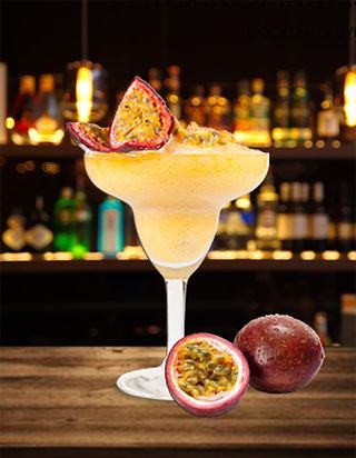 Margarita frozen passion fruit