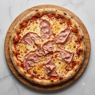 Margherita con prosciutto cotto