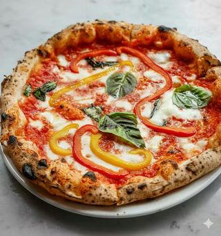 Margherita con peperoni 