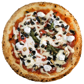Margherita con melanzane e bufala 