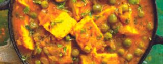 Matar paneer