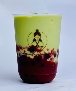 Матча-Клубника с жемчугом (700мл)