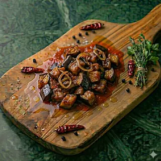 Melanzane alla salsa piccante