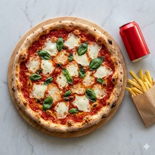 Pizza Margherita menù