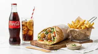 Menù falafel