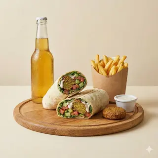 Menu falafel