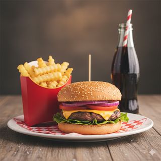 Menù hamburger