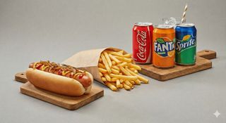 Menù hot dog