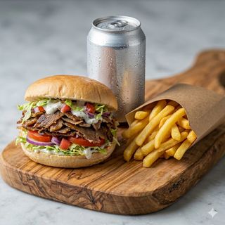 Menù panino kebab