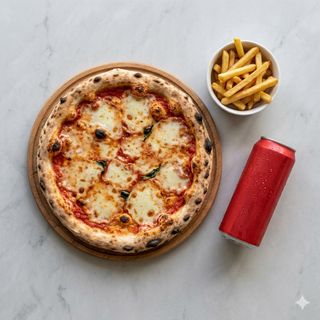 Menù Margherita con lattina