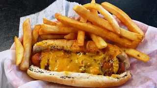Menù mordi e Buggi hot dog
