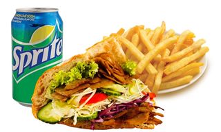 Menù panino kebab