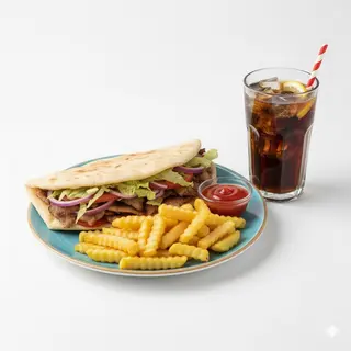 Menù piadina kebap