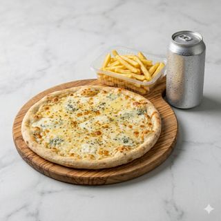 Pizza 4 formaggi menù