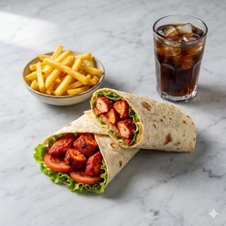 Menù tikka wrap