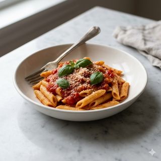 Mezze penne al pomodoro