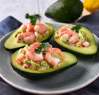 Salade Avocat Aux Crevettes