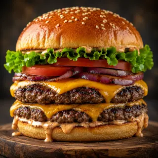Burger super double