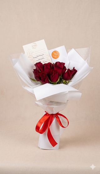 Bouquet 10 Roses Rouges
