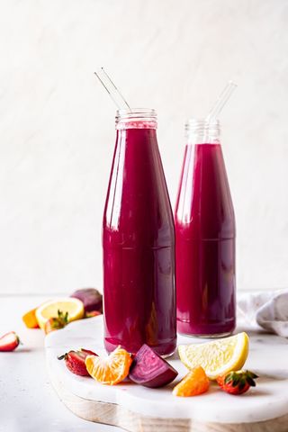 Jus Betterave À Fleur D'orange