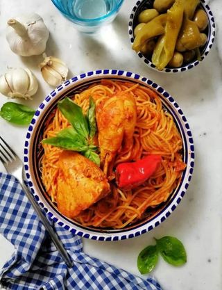 Makrouna AU Poulet