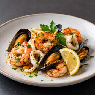 Assortiment De Fruits De Mer