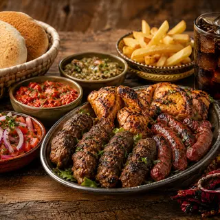 Menu Mix Grill Dar Diafa
