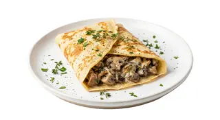 Crêpe Salée Champignons