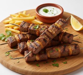 Brochettes De Bœuf