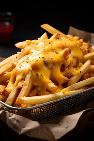 Frites Maison & Fromage Fondu