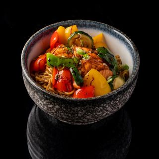 N°103, Wok Saumon snacké.