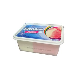 Fan Ice Vanilla And Strawberry 900Ml