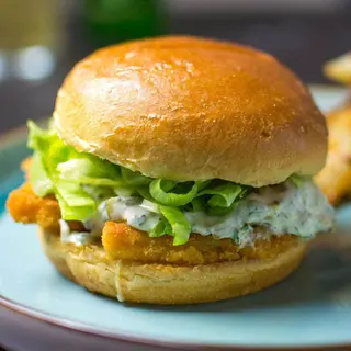 Giant Fish Burger