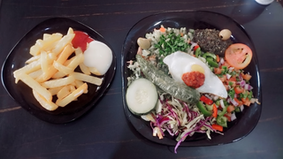 Assiette Œuf