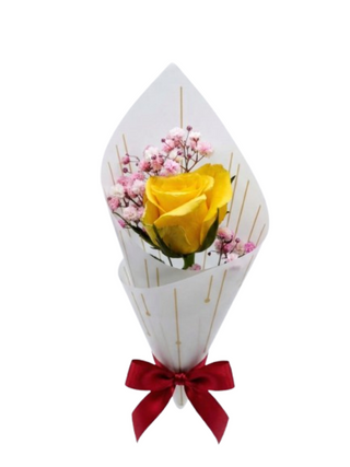 Doris Single Stem Rose Flower