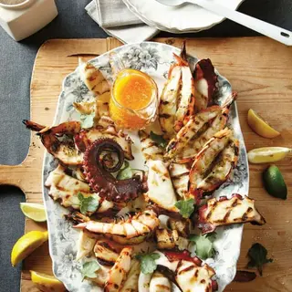Plat Grillade Fruits De Mer
