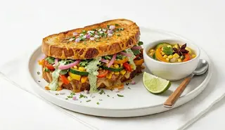 Sandwich Calabacitas