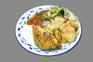 Plat 1/4 Poulet