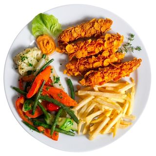 Plat Chicken Légumes